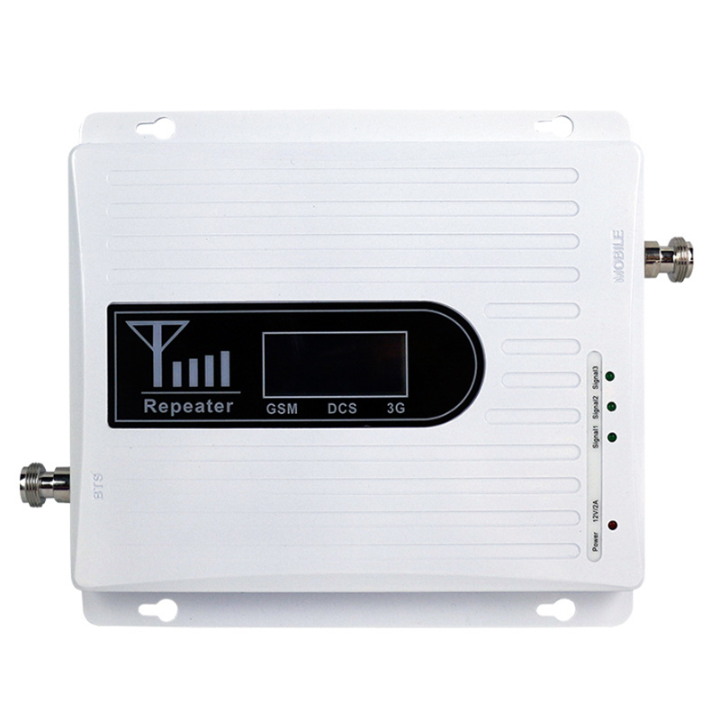 Трехдиапазонный мобильный усилитель сигнала TXtelsig 900/1800/2100 GSM 2g 3g 4g LTE, сотовый ретранслятор