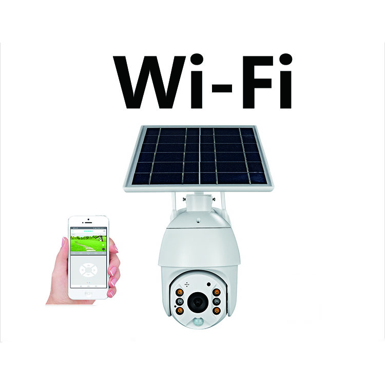 2021 Новая Солнечная камера 1080p наружная камера безопасности с Wi-Fi беспроводная Солнечная камера для продажи