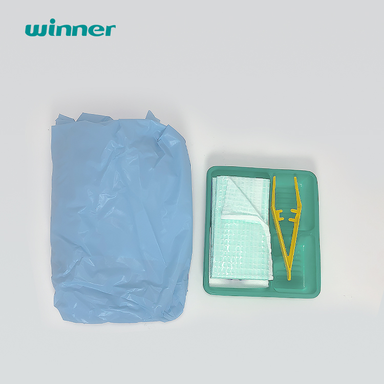 produced by china manufacturer Blister basic disposable pack dressing kit