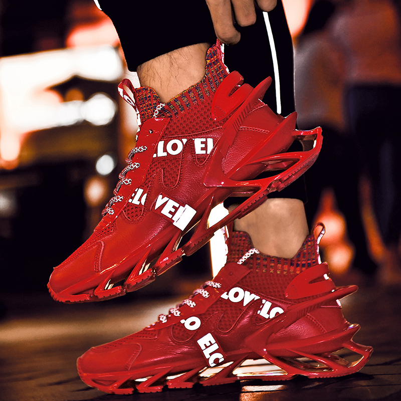2021 Oem Unisex Trending High Quality Manufacturer Male Sport Blade Running Zapatillas Hombre Custom Sneakers For Men