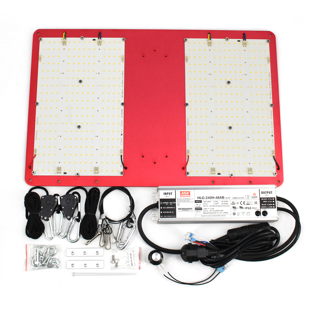 Figolite grow 240 Вт led samsung плата lm301h УФ ИК-переключатель MW Диммируемый драйвер 240H-48AB
