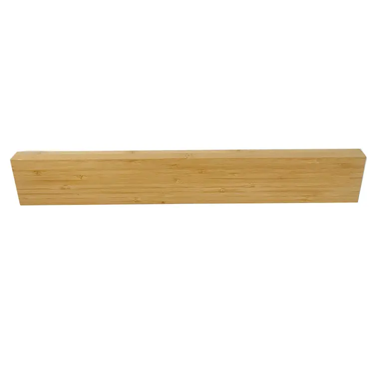 Legend Hot Sell  100% Natural Bamboo  Magnetic Knife Holder For Wall Kitchen Knife Holder Strip for wall Display Racks