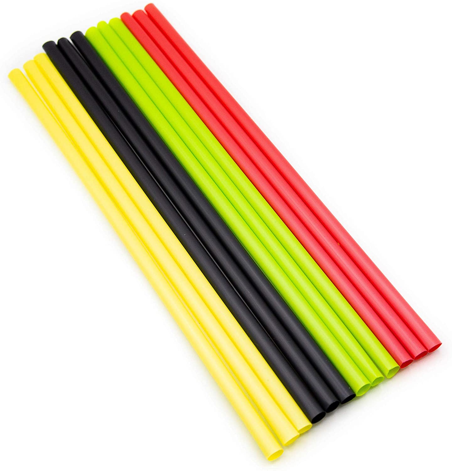 Wholesale Custom Size Assorted Individually Wrapped PLA-Corn Starch Smoothie Drinking Straws (FDA-approved, Biodegradable)