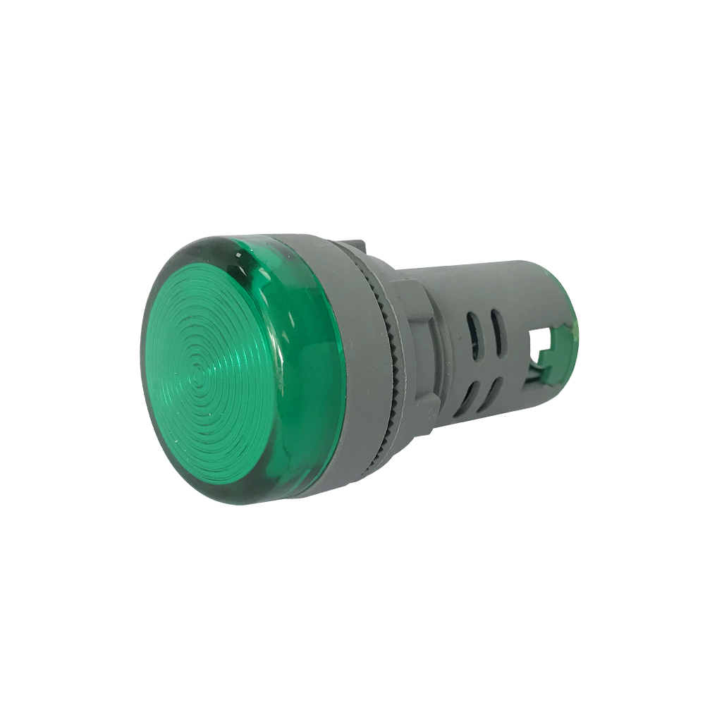 AD22-22DS AC220V DC Буш Кнопка светодиодная сигнальная лампа Лифт Световой индикатор