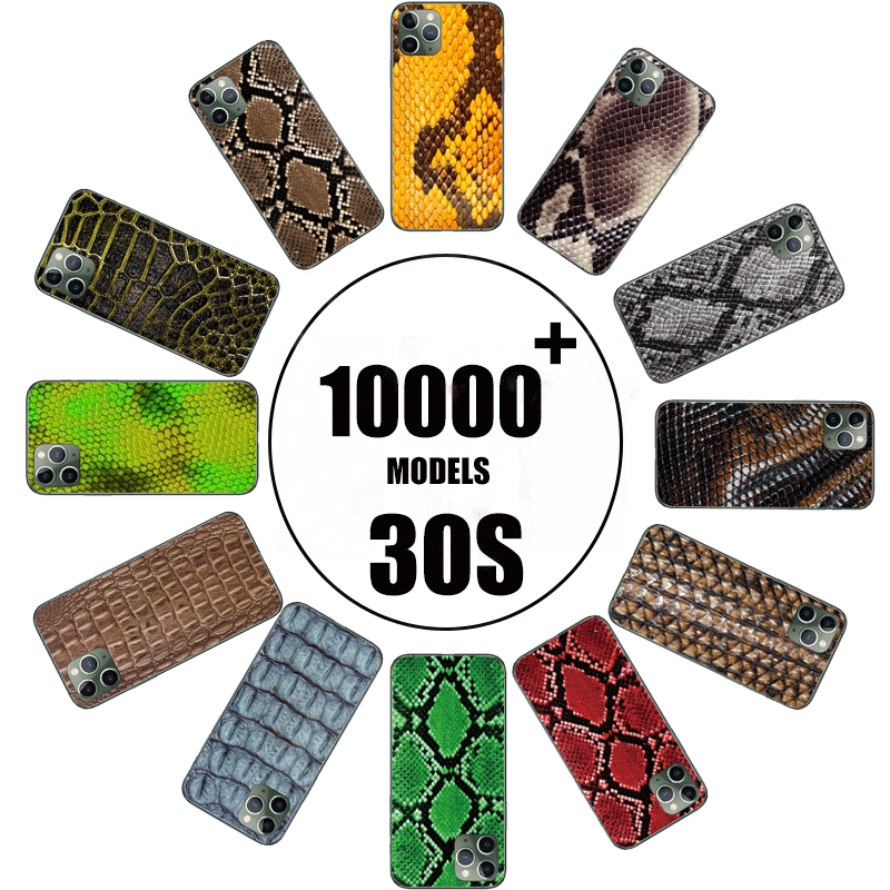 Back Sticker 180*120 mm Back Sheet Film 3D Relief Back Skin Sticker for Mobile Phones for Cutting Machine