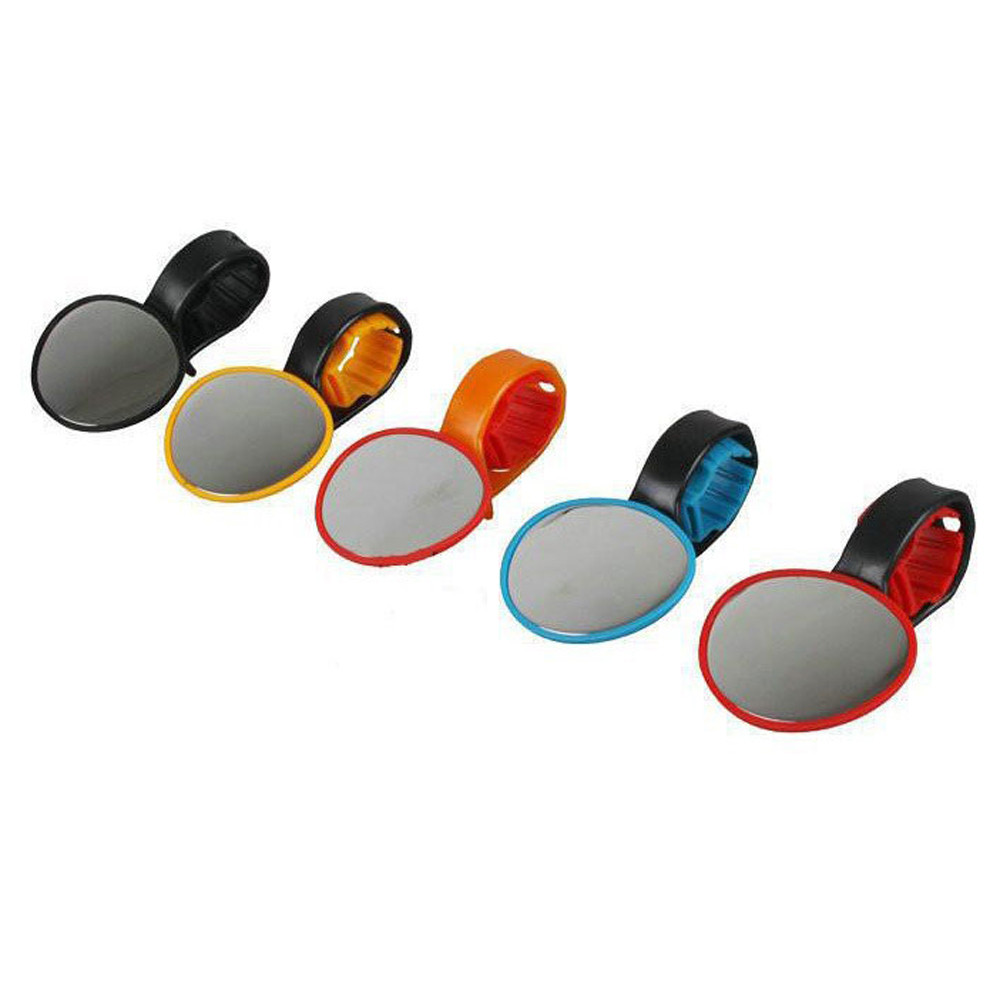 Hot Sale Bicycle Cycling Handlebar Rubber Rearview Silicone Handle Electric Scooter Mirror 360 Degree Rotate Accessories