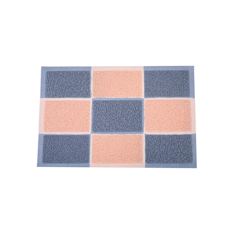 Soft material joint design pvc cushion mat for door