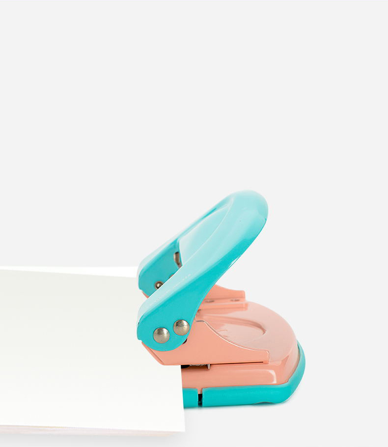 MP315 Custom Minimalist Puncher Manual Double Hole Punch File Binder for Student Office Puncher