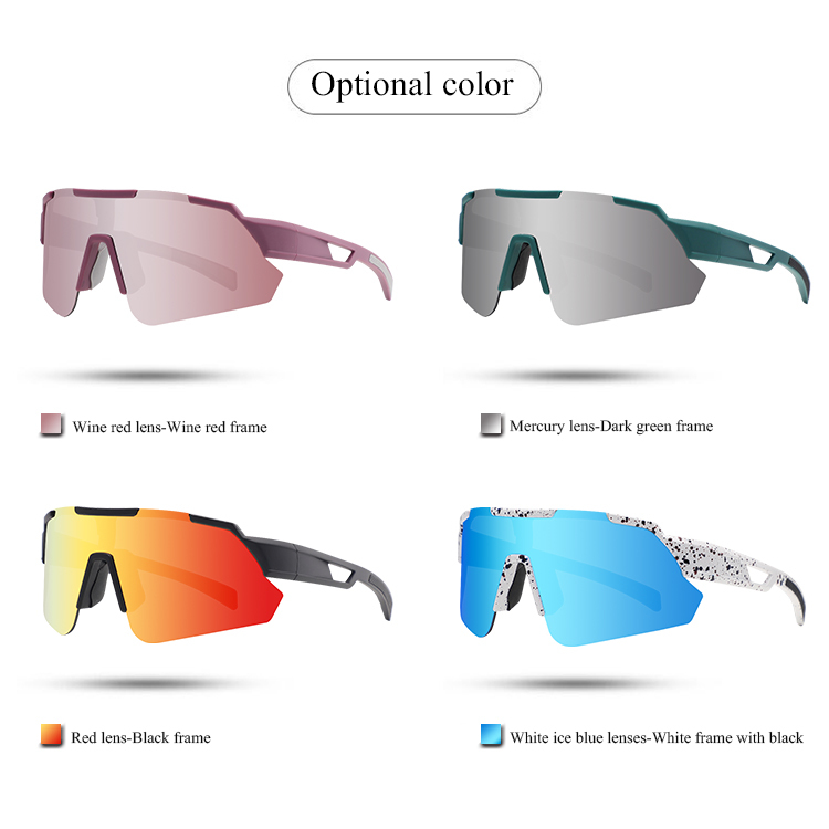 Customs cycling sunglasses logo on both arm ready to ship available type bike sport glasses mtb glasses