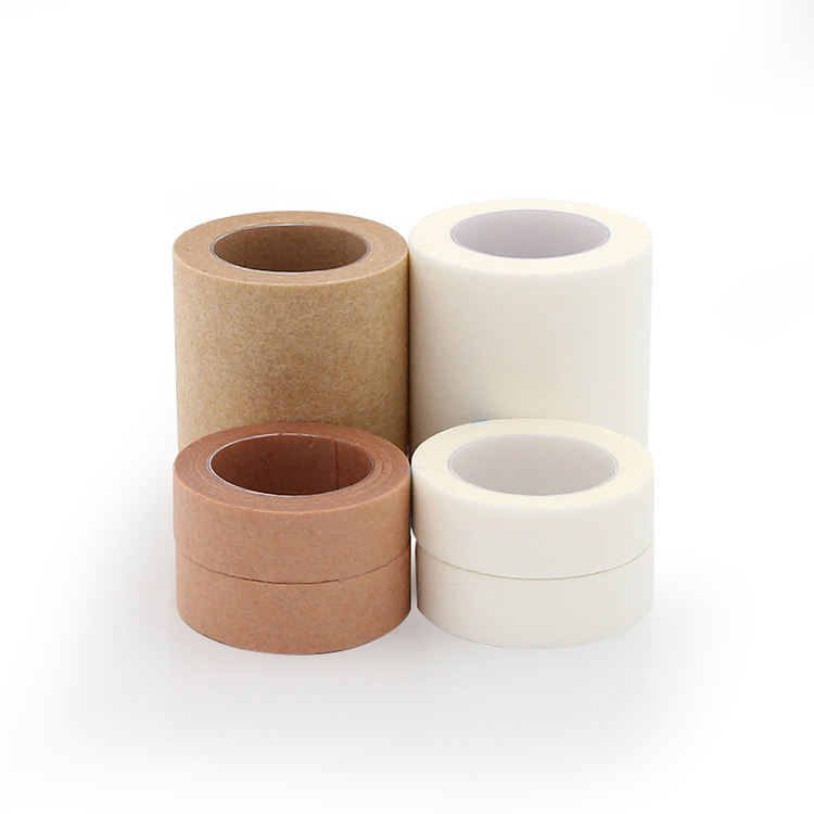 Micropore Medical paper adhesive wound tape gentle Non-Woven Paper adhesive tape for medical use