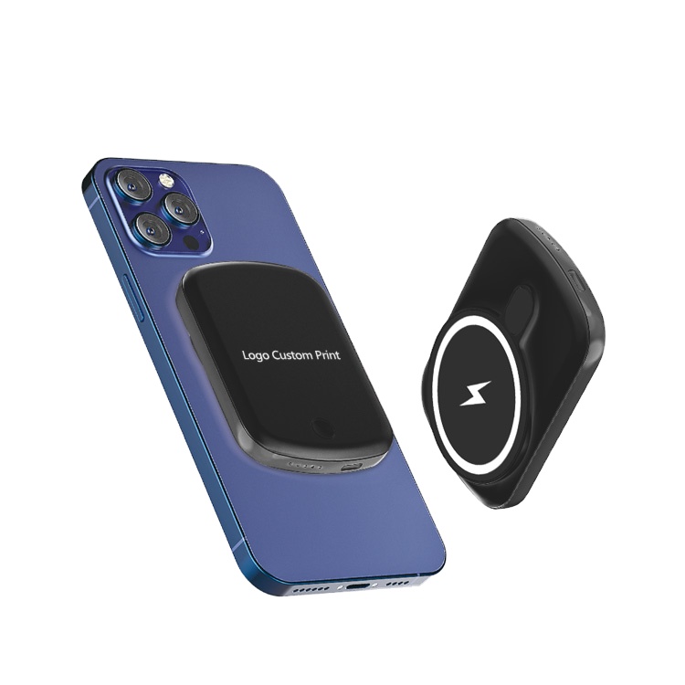 Hot Selling 10000mAh Magnetic Wireless Power Bank For Magsafe 5000mAh Powerbank Mobile Phone Charger With Logo Color Custom