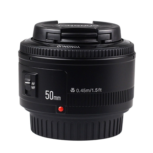 Yongnuo EF YN 50mm F/1.8 Standard Prime Lens for Rebel Digital Camera Works Well With Cameras such as the 5D, 7D, 60D, 70D