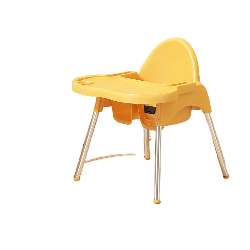 China Supplier New Modern High Chairs Kids Feeding Chair 2 in 1 Baby Dining Chair with 2 Trays