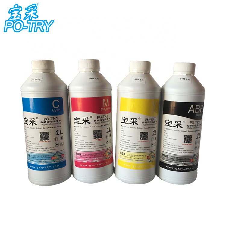 High quality sublimation Ink For Epson 5113 4720 5210 i3200 Inkjet Printer Dye sublimation Ink