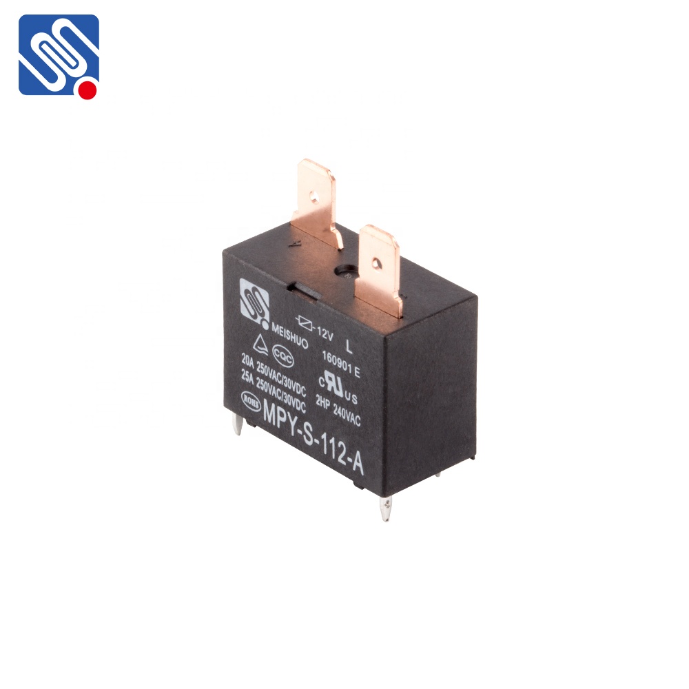 Meishuo MPY - S - 112 - A power mini 12v 20a 25A 250VAC 4pin pcb универсальное реле для кондиционера