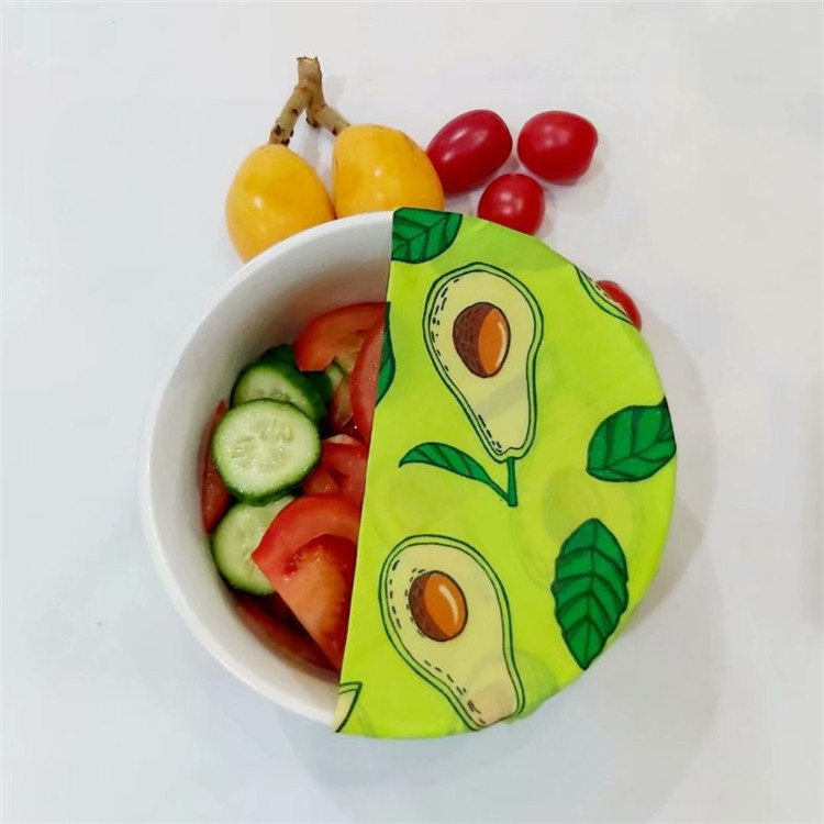 2020 Hot Amazon selling Non Toxic Natural Organic Cotton Honey Food wrap Beeswax Paper Wrap