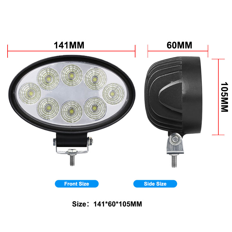 12V Offroad Led Driving Lighting Tractor Head Lights Car Light Work Lamp For Cars