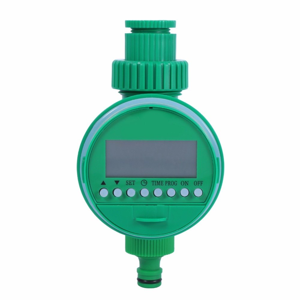 electronic garden water timer for irrigation