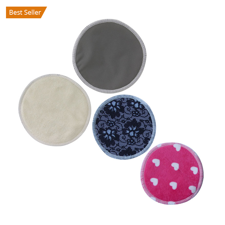 2021 Amazon Hot Selling Organic Bamboo Nursing Breast Pads