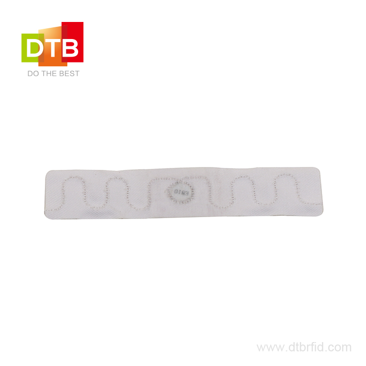 DTB Durable U7M 70*15mm Fabric uhf rfid laundry tag