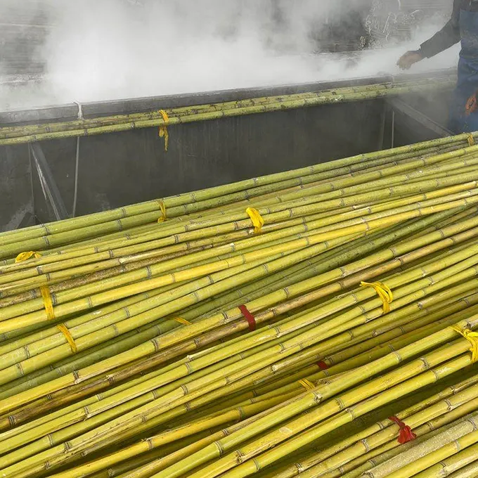 Precision-Crafted Outdoor Bamboo Scaffolding for Construction Sites and Gardens