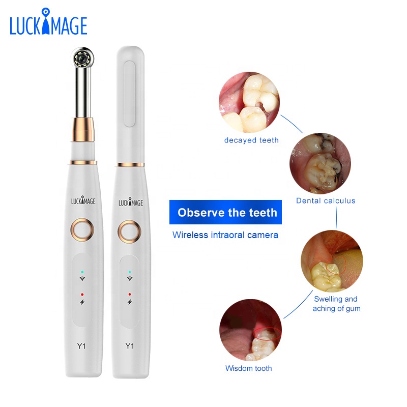Luckimage 720P 8 шт. led wifi intraoral камера