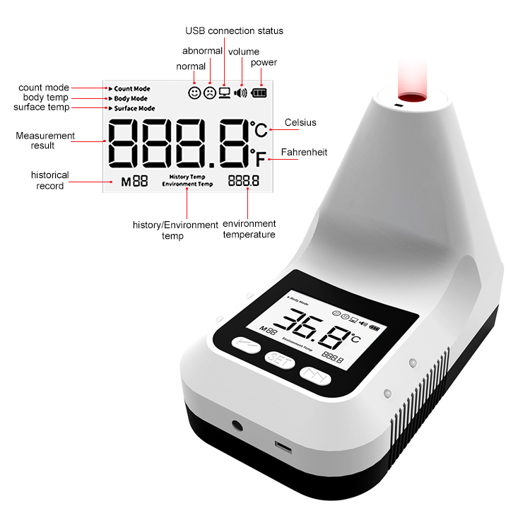 Оригинальный термоинструмент termometro k3pro k3 pro smart temperatur сенсор штатив подставка