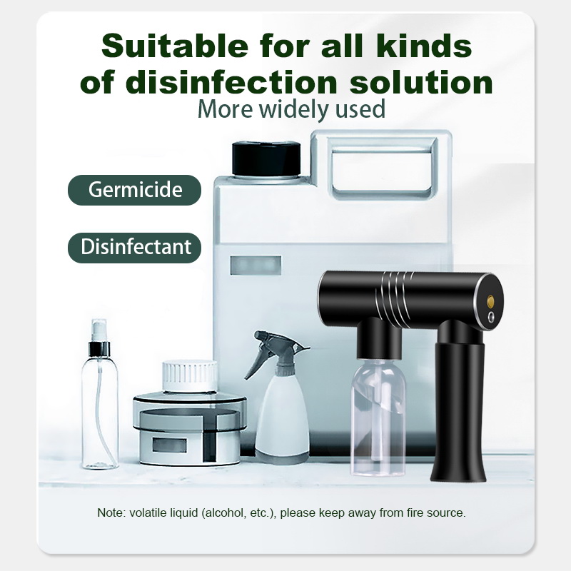 Nano spray gun disinfection wireless disenfectan atomazer spray gun nano steamer magic spray device nano gun