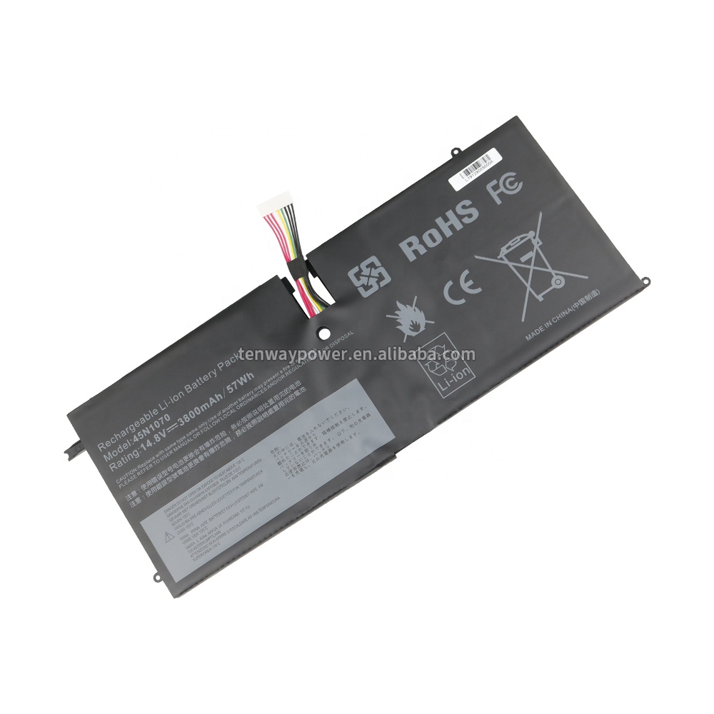 Перезаряжаемый литий-полимерный аккумулятор 45N1070 45N1071 для Lenovoo ThinkPad X1 Carbon 14,8 3800 3444 3448, 3460 в, мАч, 56 Втч
