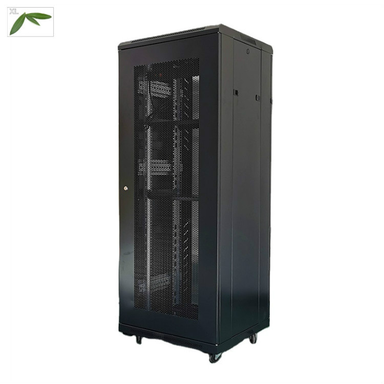 Fan Unit For Ip67 Power Switch Lock Pole Telecoms Server With Cooling Vertical Wall Mount 12U Outdoor Network Cabinet