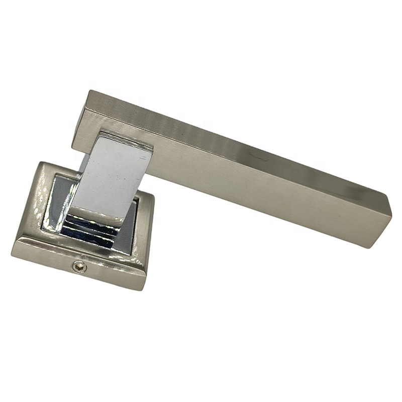 China manufacturer polished aluminum door handle lever