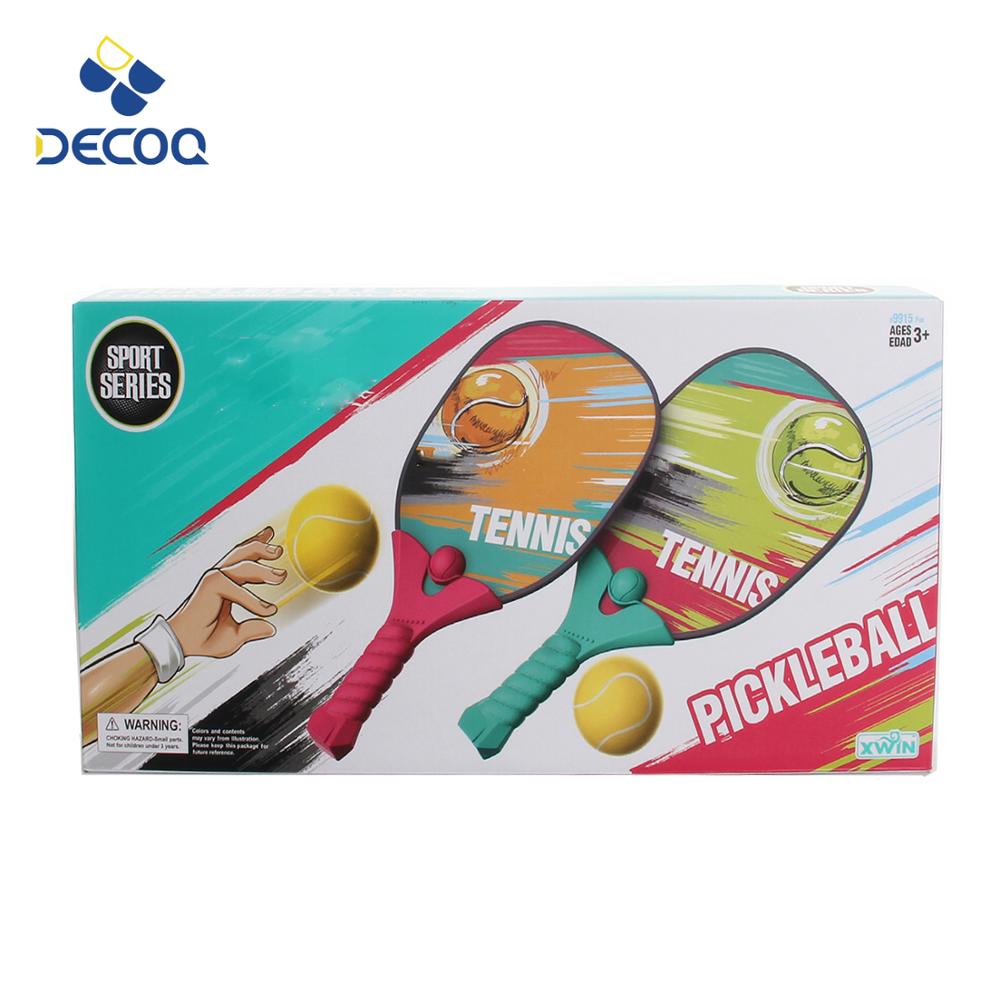 DECOQ Best продажи пластик Pickleball ракетки наборы для ухода за кожей с шариками детей подарок