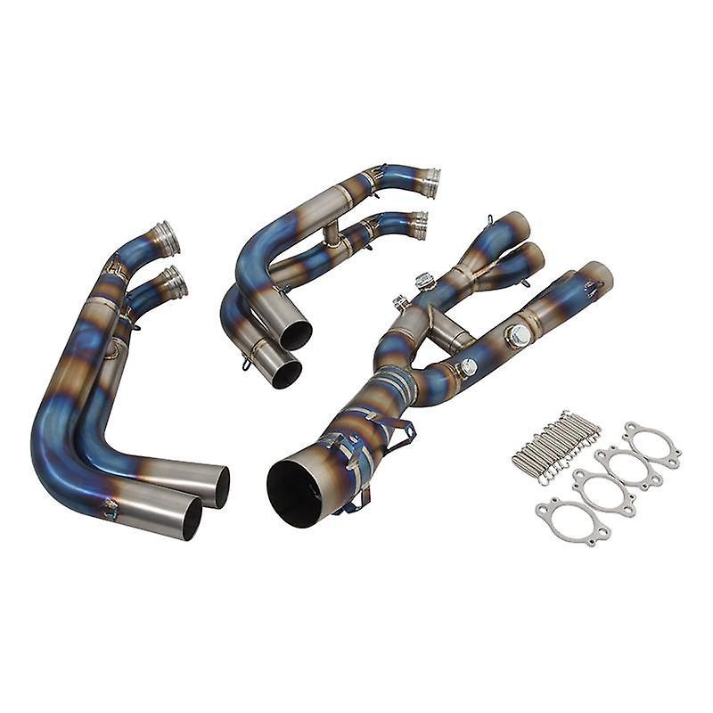 Titanium Alloy Front Link Pipe For Bmw S1000xr S1000 Xr 2020 2021 2022 Motorcycle Exhaust Full Systems Escape Modify Mufller
