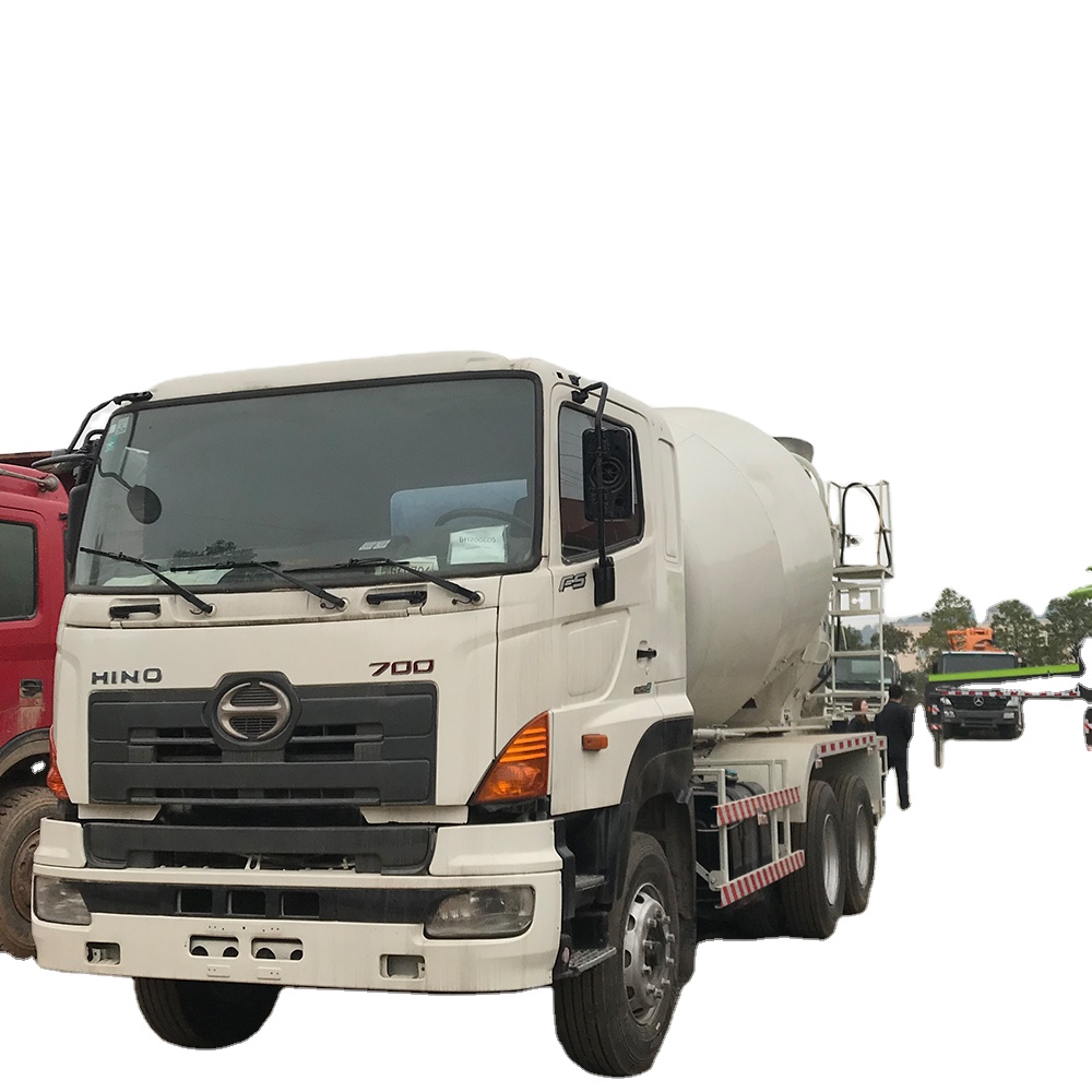 Zoomlion 10M3 hino 700 грузовик б/у небольшие бетономешалки для продажи