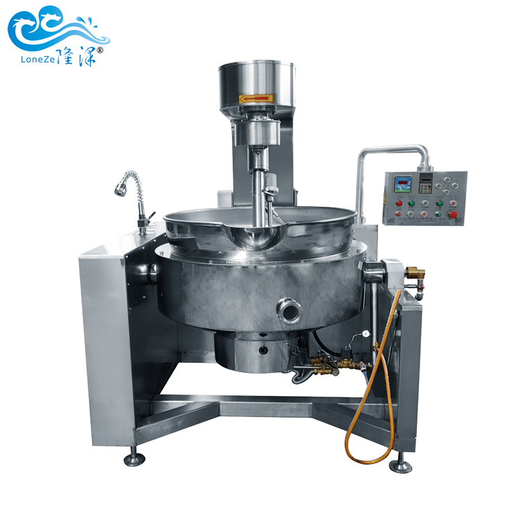 Automatic industrial starach paste kettle approved by CE certificate