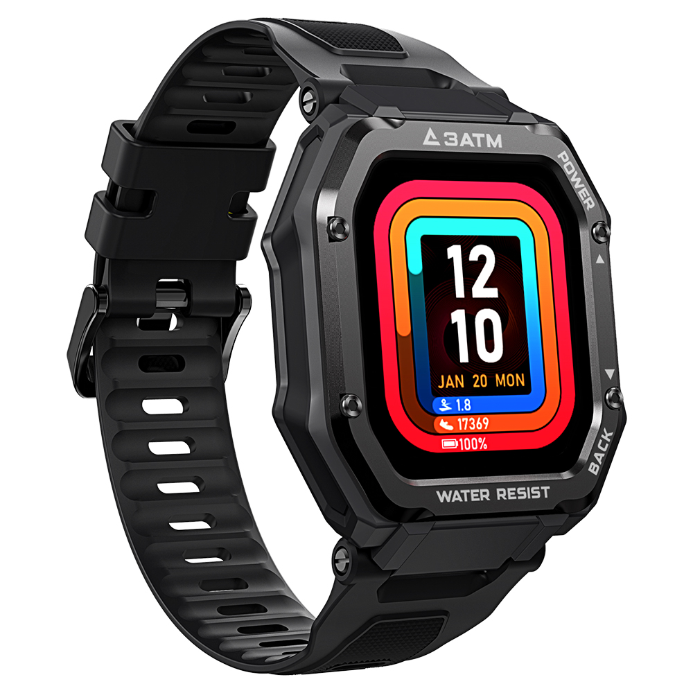 2021 Kospet Rock IP68 waterproof watches Full Touch IP68 1.69INCH BT5.0 Message Weather sport watch