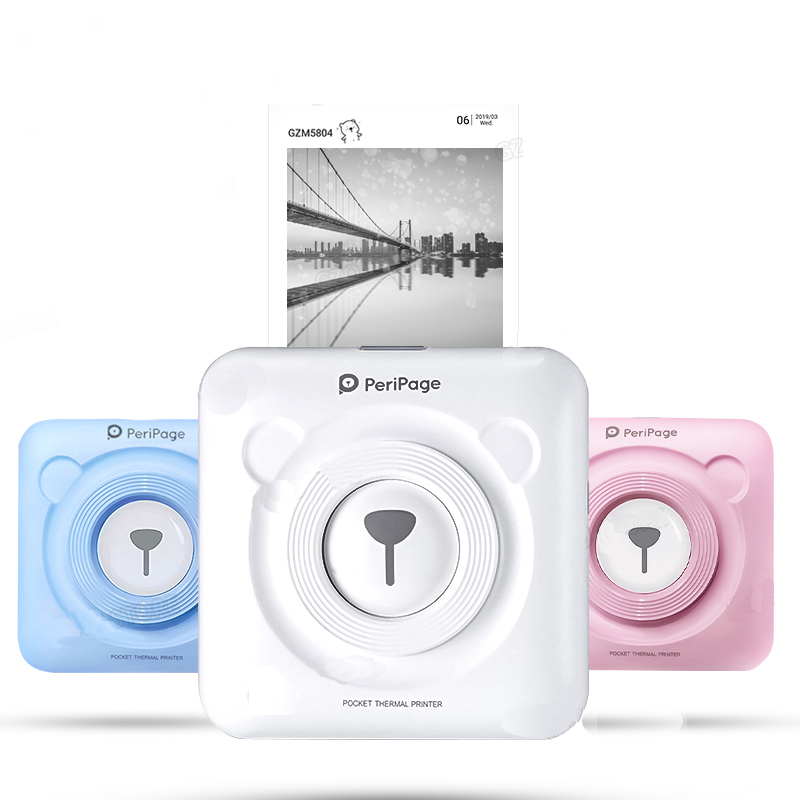 PeriPage Bluetooth мини карманный принтер мобильный телефон фотопринтер портативный термопринтер