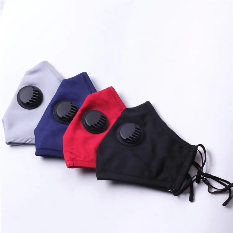 New Washable Reusable Face cover Adjustable Anti Dust Ear loop Protective Face scarf Cover bandana with Filter