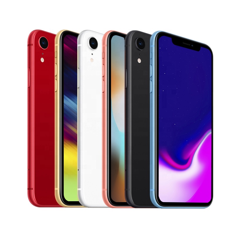 Отремонтированный мобильный телефон для Iphone Xr, высокое качество, разблокированный смартфон, 64 ГБ 128 ГБ 256 ГБ