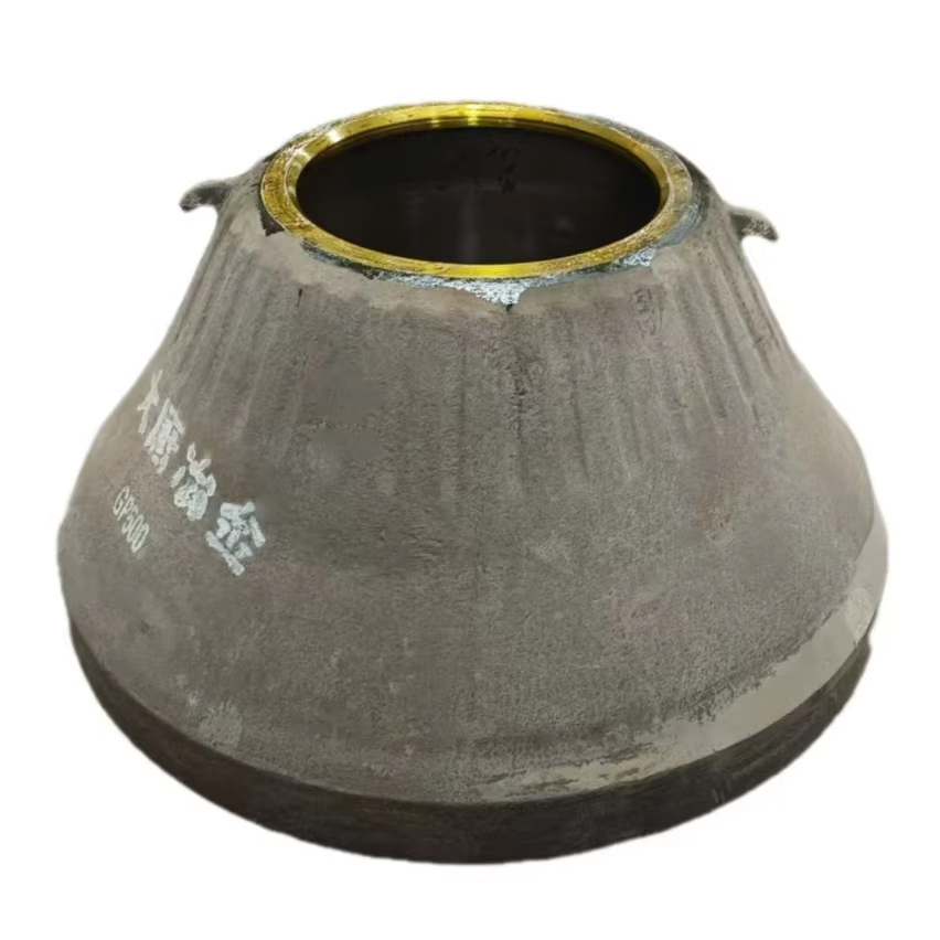 GP500 High Manganese Steel Crusher Wall Premium Mining Machine Part for Efficient Ore Mining