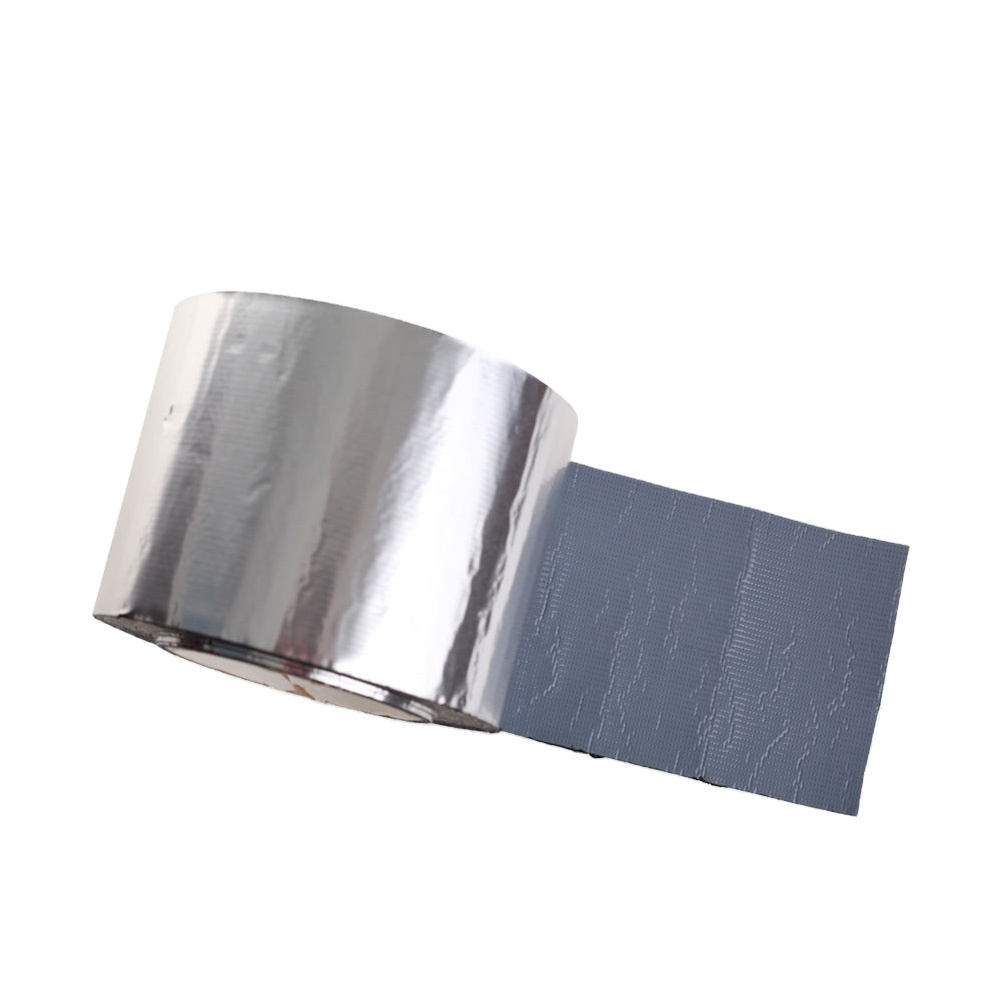 mesh face butyl adhesive waterproof sealing aluminium foil tape