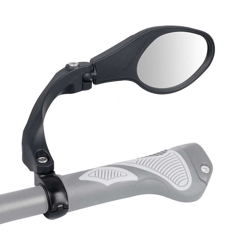 1pc Bicycle Stainless Steel Lens Mirror MTB Handlebar Side Safety Rear View Mirror Road Bike Cycling Flexible Rearview Mirrors