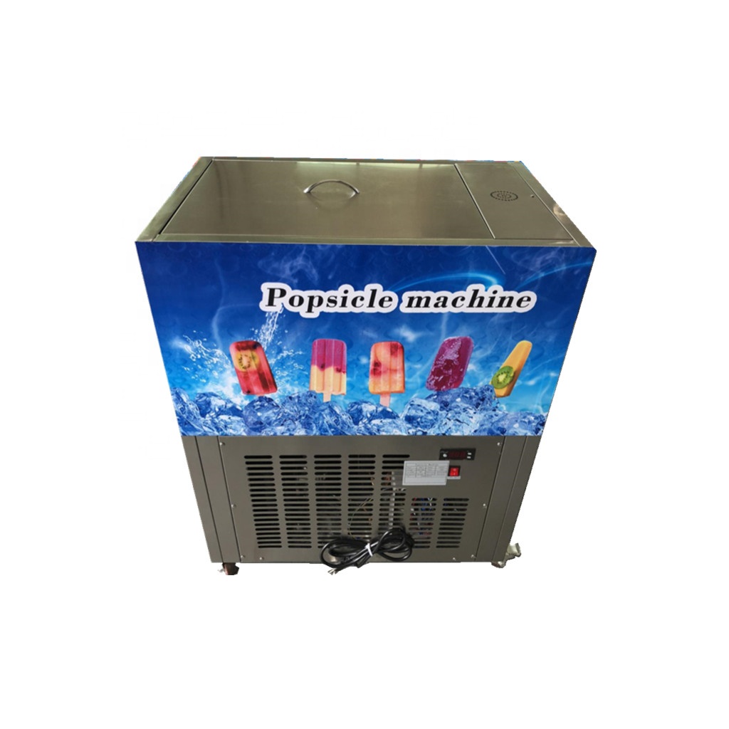 Automatically temperature ice cream maker ice lolly making popsicle machine with 2 molds