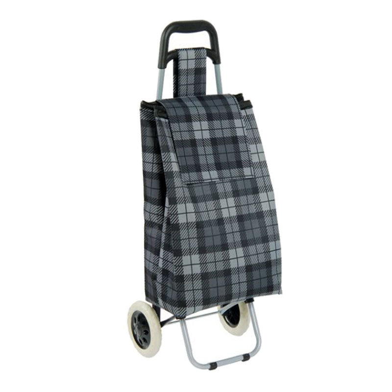 collapsible smart carts foldable wheeled trolley folding shopping cart for food