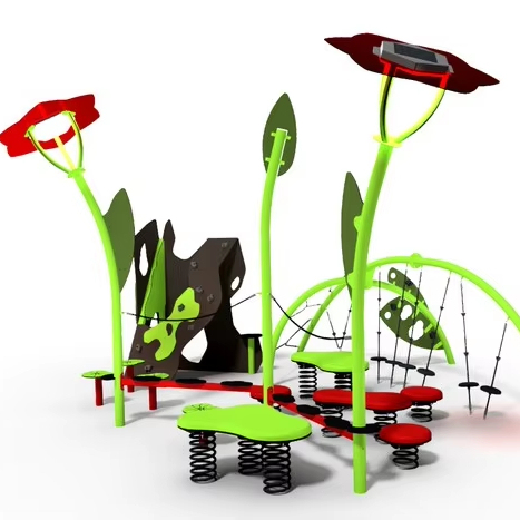 Personalized Playground Outdoor Amusement Park Galvanized Composite HDPE Board Customized Theme Equipment Playground Set