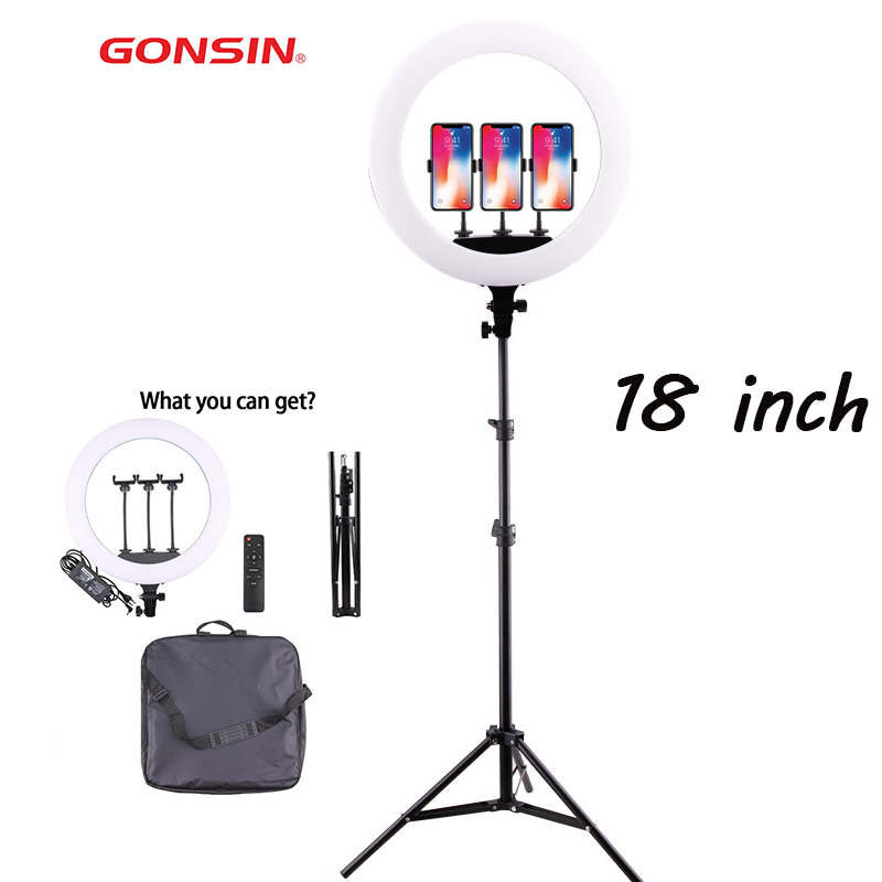ring light 18 inch with tripod stand ring lights 18in with stand ring light 18inch