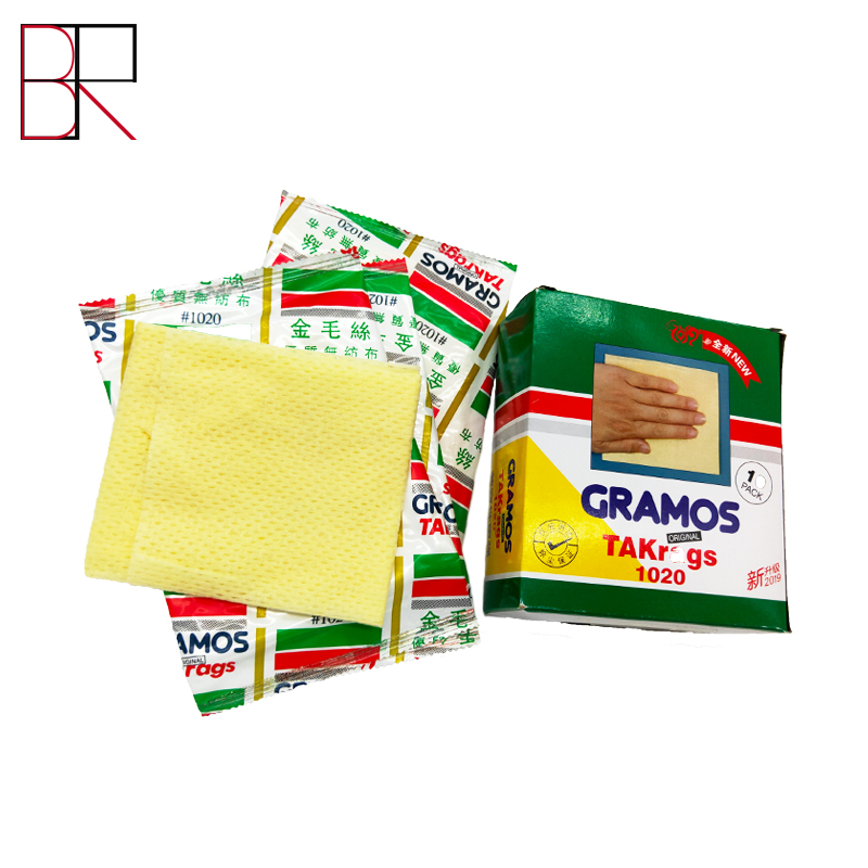 Bangrong Hot Sales Nonwoven Cloth Non-Woven Fabrics Auto Paint Cloth Auto Paint Tack Cloth For Car