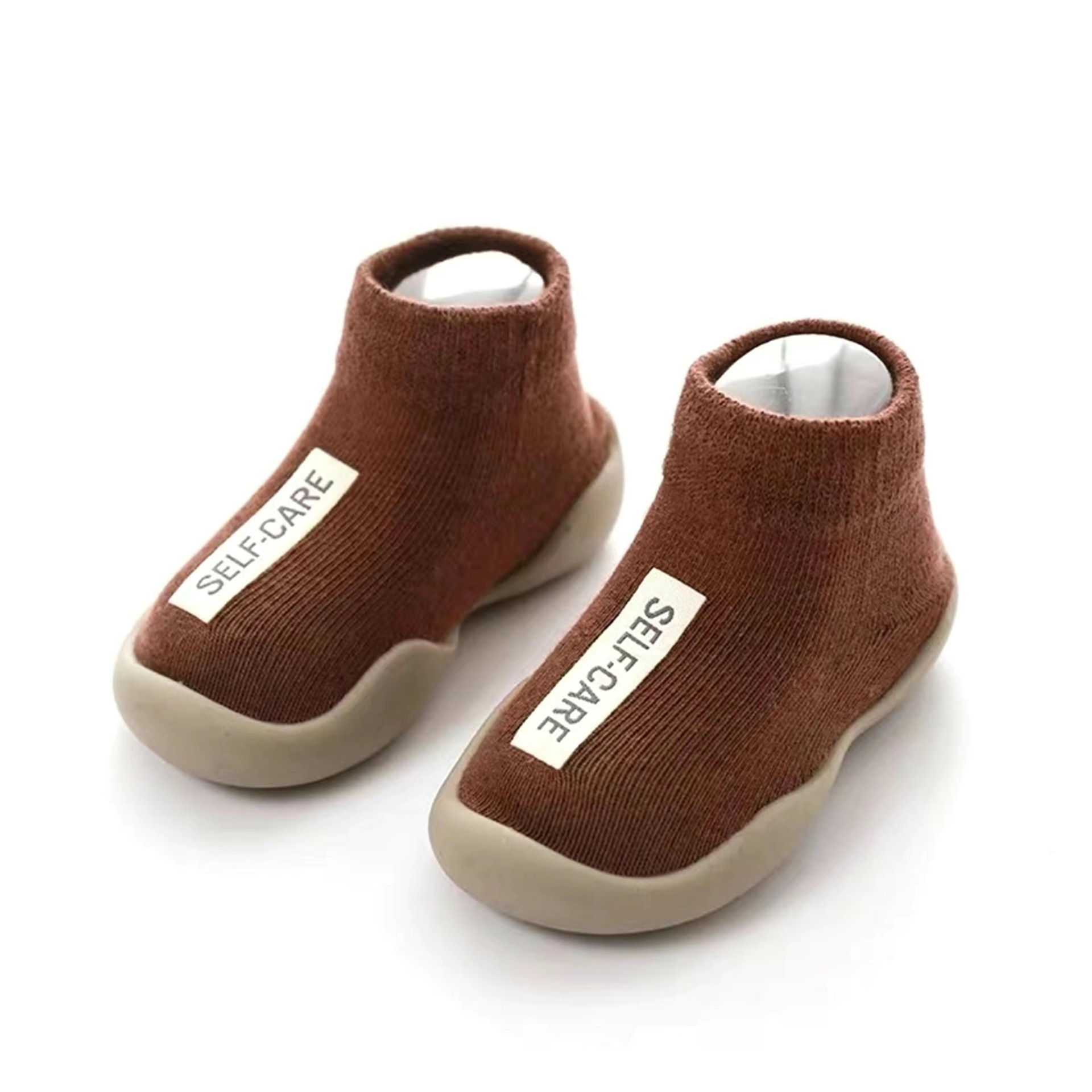 Cute Design Baby Unisex Yellow White Light Casual Kids Shoes