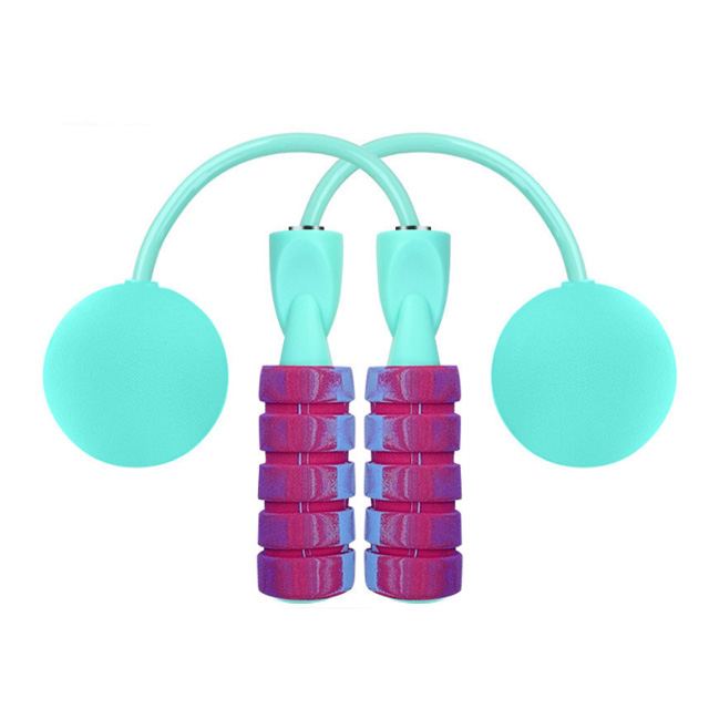 Fashion gym trainning competition intelligent adjustable cordless led smart jump ropes with weights
