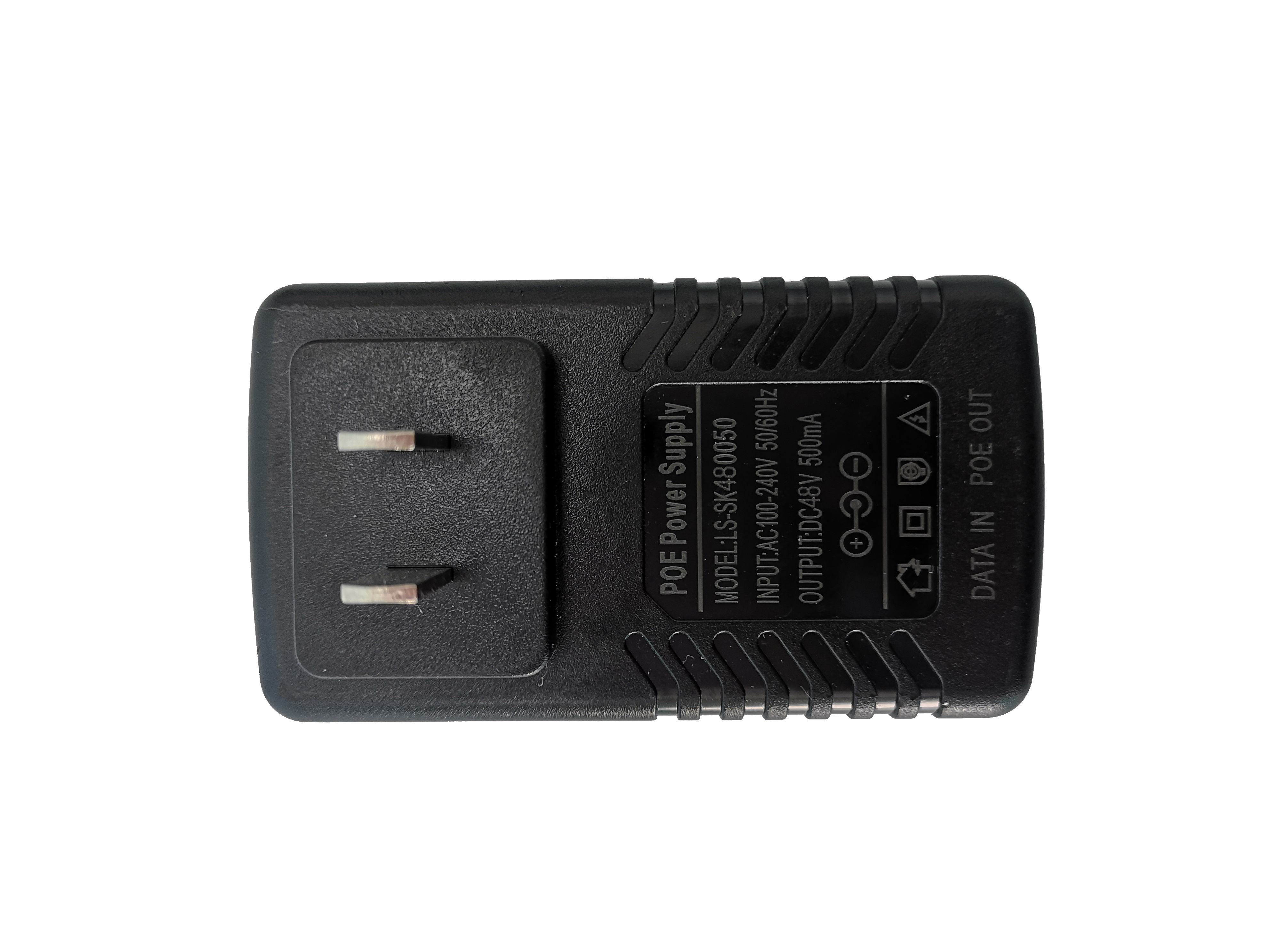 48v 0.5A Port Injector 100mbps Power 802.af Ethernet Poe Injector Adapter